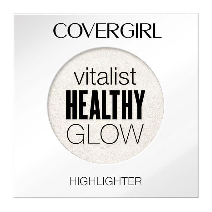 COVERGIRL Vitalist Healthy Glow Highlighter, Moonbeam, 1 Cou