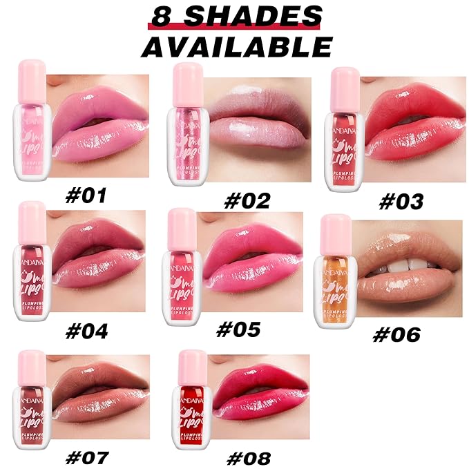 Mirror Lip Plumping, Spicy Lip Glaze Lip Tint, Plumping,