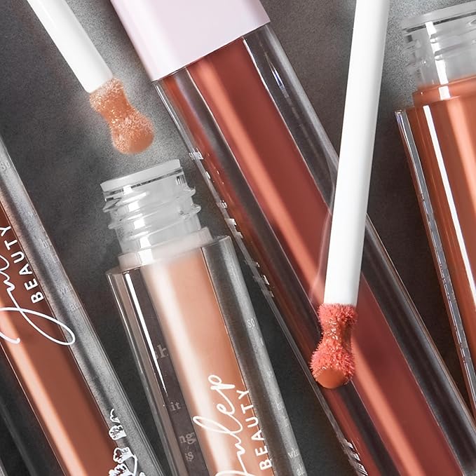 Julep So Plush Plumping Lip Gloss – High-Shine, Non-Sticky Lip Color - Vitamin E for Soothing & Repair – Cruelty-Free, Moisturizing Gloss – Easy Breezy
