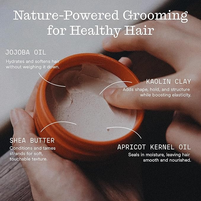 Firsthand Supply Texturizing Paste for Men & Women - Medium Hold, Natural Finish – Water-Based, Non Greasy Texture Clay – Adds Lasting Volume with Perfect Hair Day Texture – For Longer Hair – 3oz