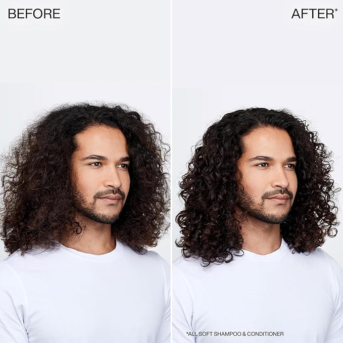 Redken All Soft Argan Oil Conditioner | For Dry / Brittle Hair | Moisturizes & Provides Intense Softness | With Argan Oil | Travel Size | 1 Fl Oz