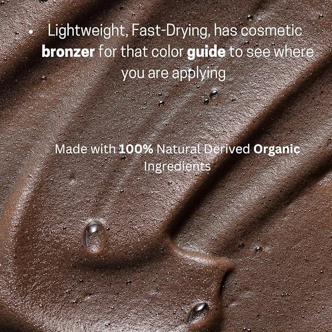 Bronze Cactus Chocolate Glaze Self-Tanning Mousse – Rich Medium Brown, Streak-Free & Fast-Dry Formula | Vegan & Cruelty-Free | Natural Undertones | Face & Body Mousse for Glow & Even Tan | 6.7 fl oz