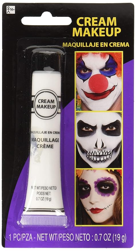 White Cream Makeup, 0.7 oz (Pack of 18) 0.7 oz
