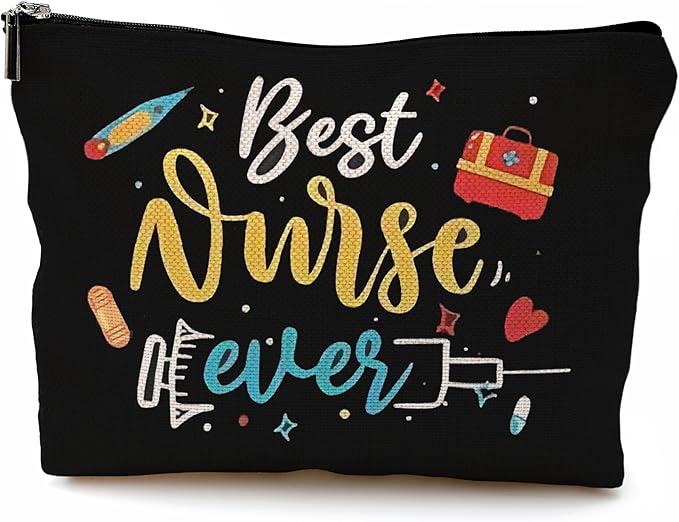 QGFM Nurse Bags - Cosmetic Bags With Zipper for Nursing Students