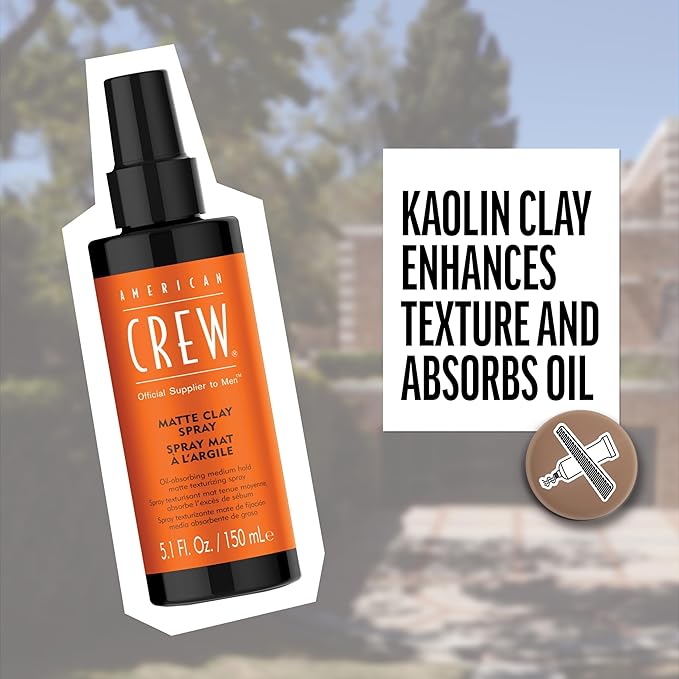 American Crew Matte Clay Spray 5.1 Fl Oz (Pack of 1)