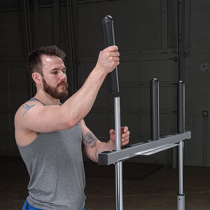 Body Solid Olympic Sleeve Adapter (OAS14) 1in & 2in Weights, 14-Inch Long