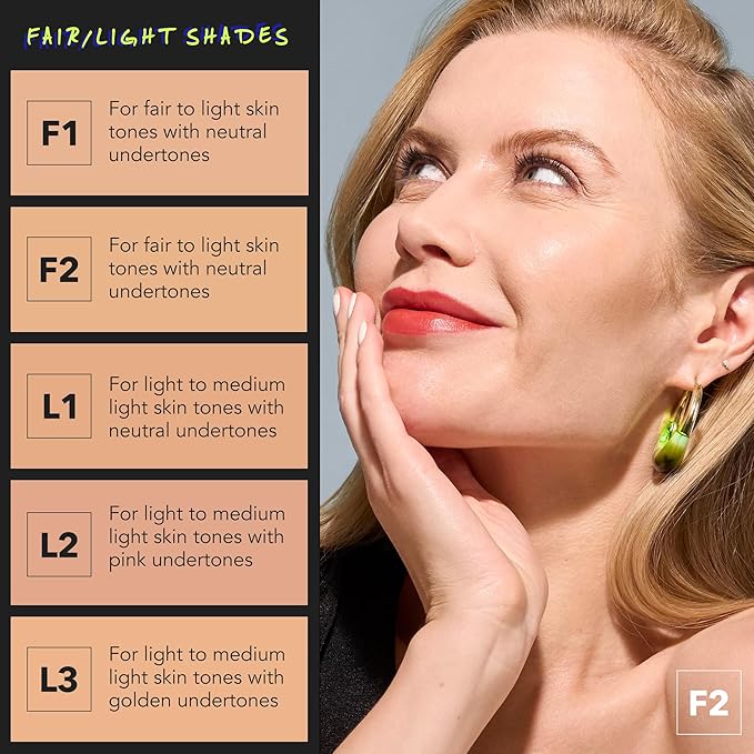 COVER FX Power Play Foundation - Shade F1