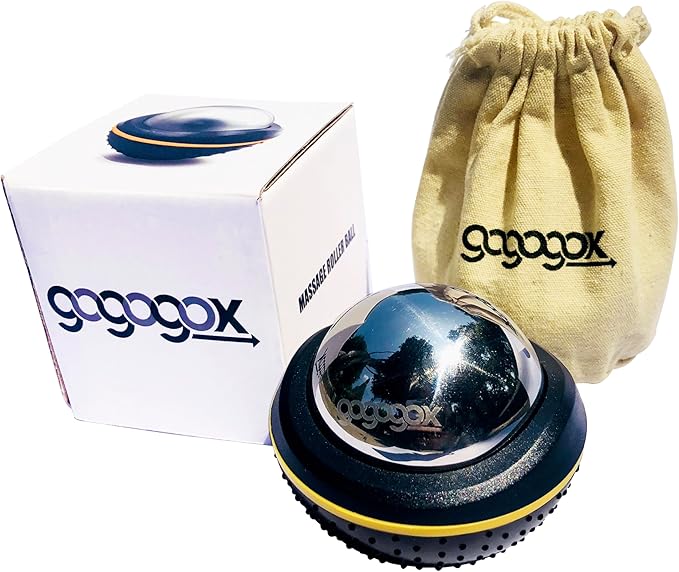 Cryosphere Cryo Ball Cold Massage Roller Ball, 60mm Ice Roller for Sore Muscle Relief - Plantar Fasciitis Deep Tissue Massager, Cold Therapy Non Electric Hand Held Foot Hip Leg Massage Ball Roller