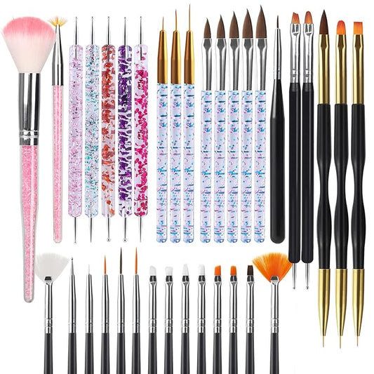 Artdone 35pcs nail art pens