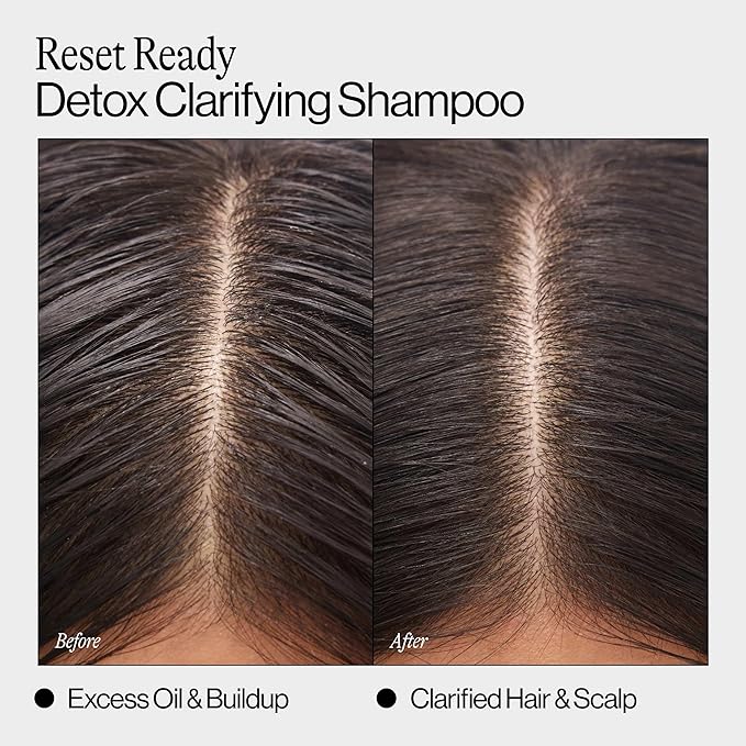 Eva NYC Clarifying Detox Shampoo - Non-Stripping Weekly Hair and Scalp Shampoo for Healthy-Looking Hair - Amino Acids and AHAs - Removes Buildup, Oil, Hard Water + Chlorine - Lavender Scent - 10 fl oz