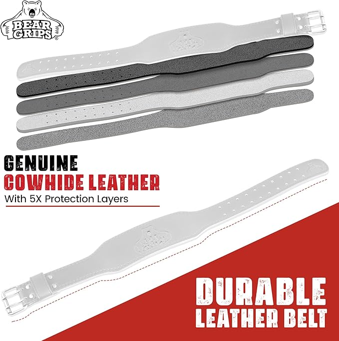 Bear Grips Weight Lifting Belt 7mm Weightlifting Belt