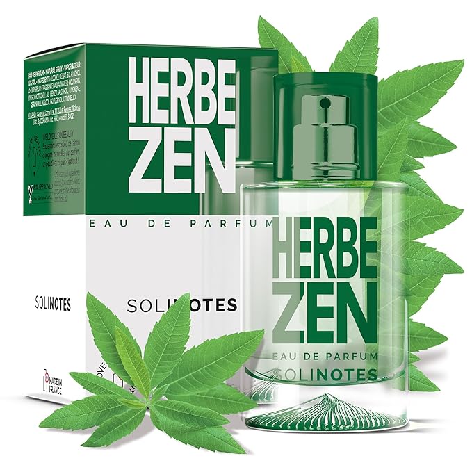 SOLINOTES Zen Meadow Perfume for Women - Eau De Parfum | Delicate Floral and Soothing Scent - Made in France - Vegan - 1.7 fl.oz