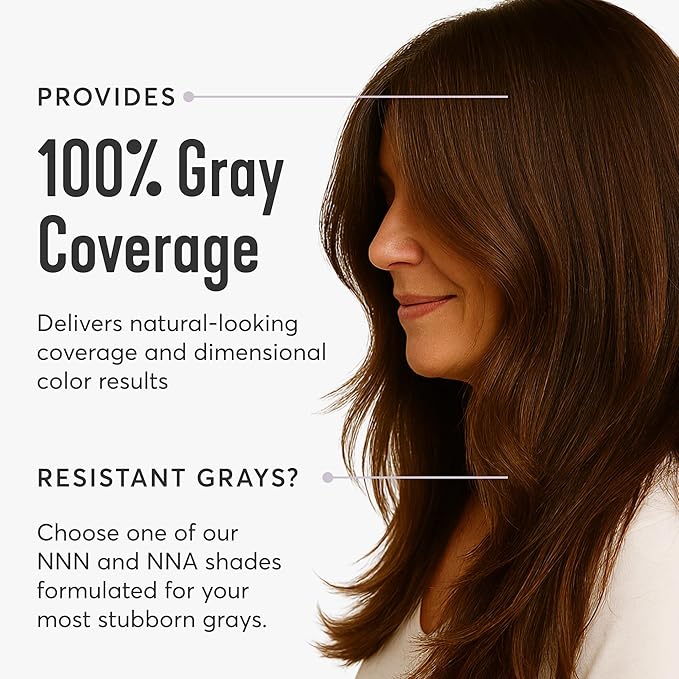 Madison Reed Radiant Hair Color Kit - 4.5NNN Darkest Brown with Warm Tones (Barletta Brown), 100% Gray Hair Coverage Permanent Hair Dye for Resistant Grays | PPD-Free & Ammonia-Free, 1 Pack