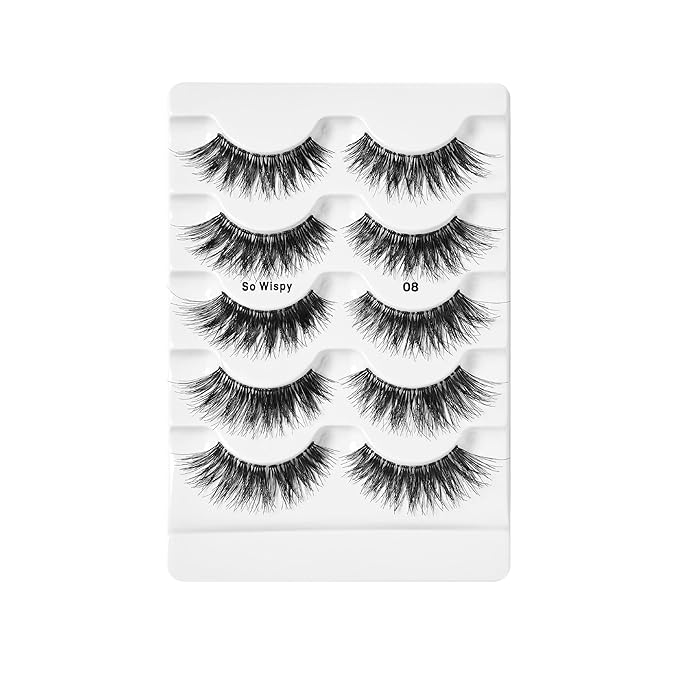 i-ENVY So Wispy Multi Pack Natural WIspy Made of Natural Hair 5 Pair