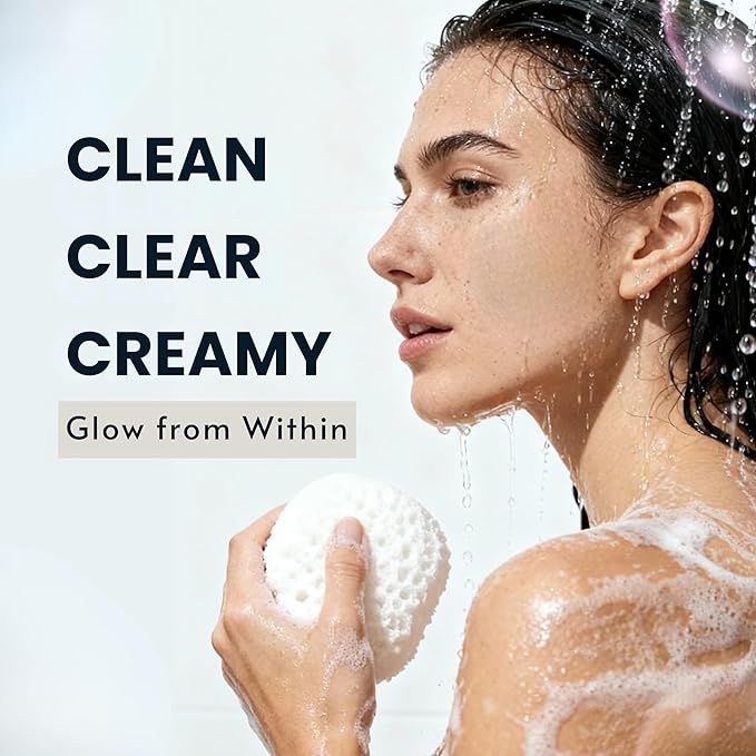 Caprina Fresh Goat’s Milk Body Wash, WHITE TEA & SAGE Formula, 625 ml, Moisturizing Cleanser for Normal Skin, Gentle Daily Hydration