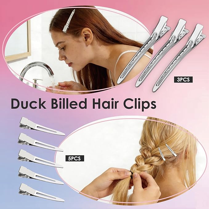 Hair Accessories Kit, 160Pcs Hair Clips for Women Girls Dance Ballet Cheerleading Travel with Storage Box