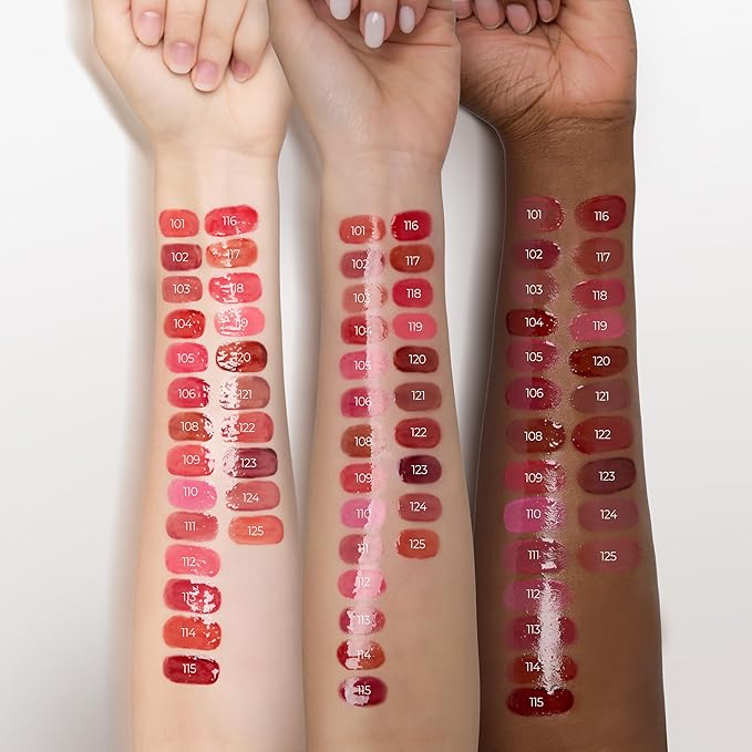 Laka Fruity Glam Tint, 4.5g/0.15oz, Glowing Lip Stain with Wide Color Spectrum, Hydrating & Lightweight Texture, Buildable Color, Non-Sticky, Vegan, K-Beauty (#104 Cherry)