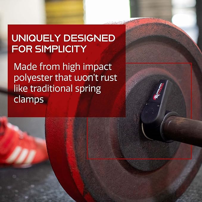 Dark Iron Fitness Barbell Clamps 2 Inch - 1 Pair