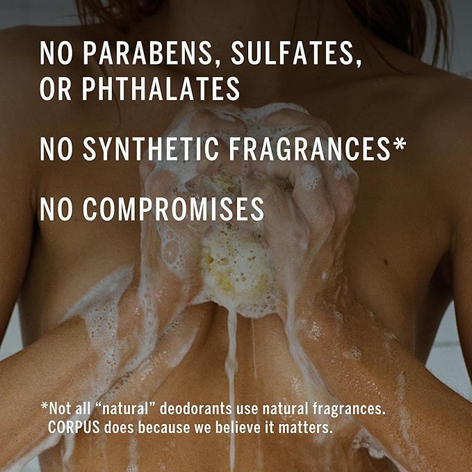Corpus - Nº Green Body Wash | Moisturizing Plant-Based Cleanser for Women & Men, Skincare-Grade Oils & Botanical Extracts | Sulfate-Free, No Synthetic Fragrance or Parabens (266 ml/ 9 fl oz)