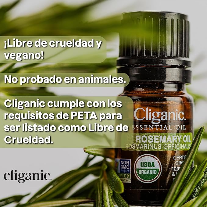 Cliganic Organic Clove Bud Essential Oil, 100% Pure Natural for Aromatherapy | Non-GMO Verified (Packaging May Vary)