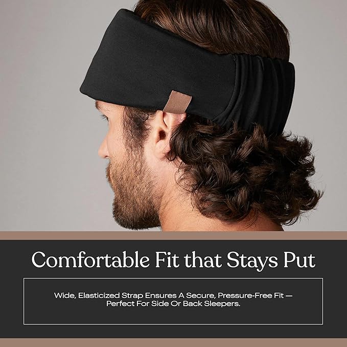 Lunya Men's Washable Silk Sleep Mask