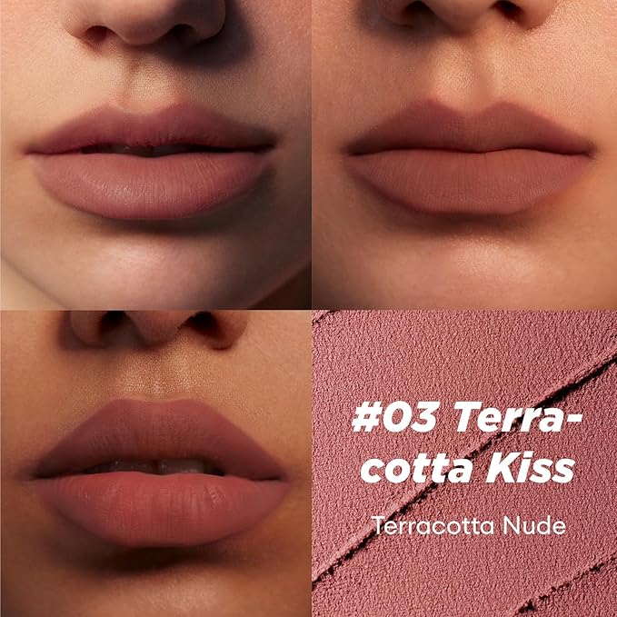 ITY Velvet Matte Finish Lip Stain-Mousse Textured Pudding Pudding