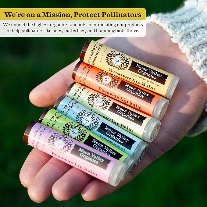 Moon Valley Organics Beeswax Lip Balm Cuticles
