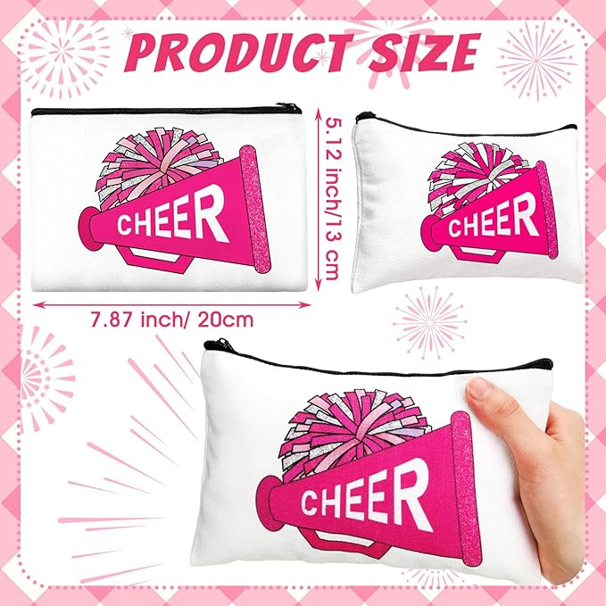 20 pcs cheer makeup bag