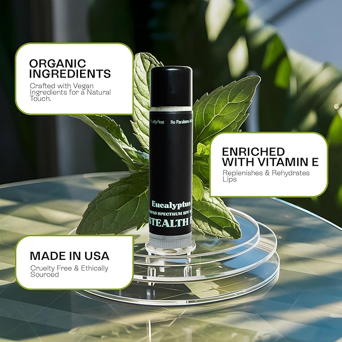 Organic Mint Lip Balm - SPF