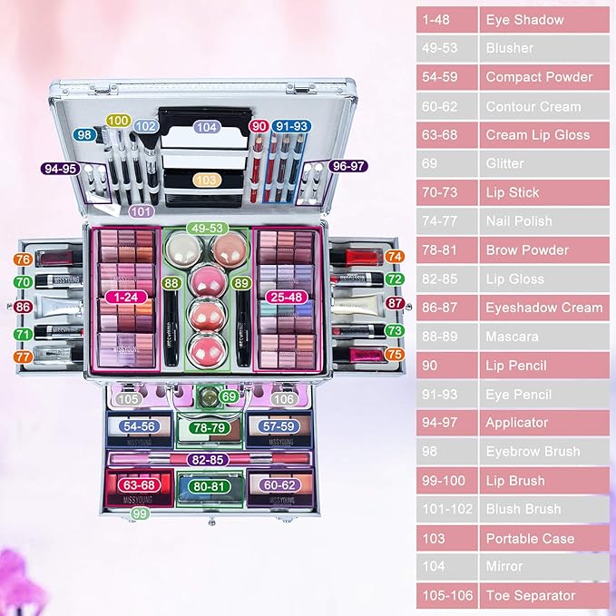 All-in-one Holiday Make up Gift Set | Makeup