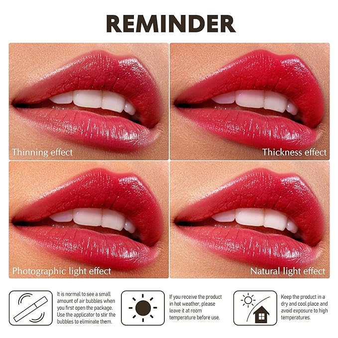 Hot Pink Lipstick for Women Hydrate Lip Gloss Lipsticks Moisture Lip Gloss Sheer Coverage Long Lasting Lipstick for Dry Lips (DM105 HotPink)
