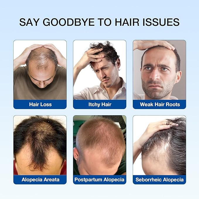 Hair Labs Professional Strength Hair Restore Shampoo for Men, DHT Blocker for Hair Loss and Thinning Hair, Biotin Shampoo Infused with Rosemary Oil for Hair Growth, Sulfate-Free, Color-Safe, 16 Fl Oz