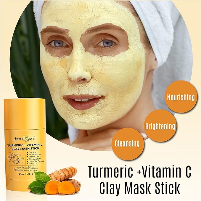 DERMAXGEN Glow Boosting Moisturizer, Organic Ingredients, Anti-Aging, Reduce Acne, Dark Spot Remover, Hydrates & Controlling Oil & Refining Pores for Normal Oily Skin - Set of 4
