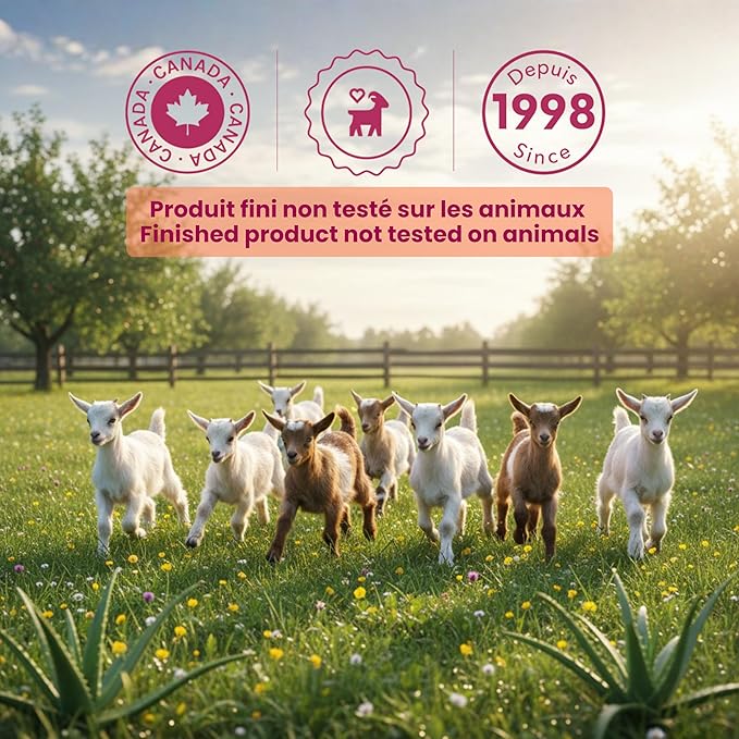 Caprina Fresh Goat’s Milk Body Wash, ORIGINAL Formula, 625 ml, Moisturizing Cleanser for Normal Skin, Gentle Daily Hydration