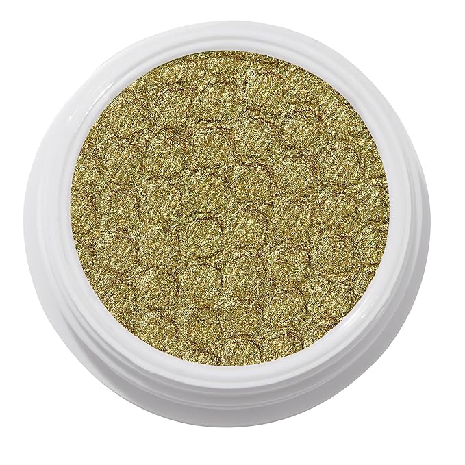 ColourPop Super Shock Shadow - High-Pigment, Crème-Powder Eye Makeup - Single Glitter Eyeshadow with Minimal Fallout and Unique Bouncy Texture - Metallic Green Eyeshadow - Moonwalk (0.07 oz)