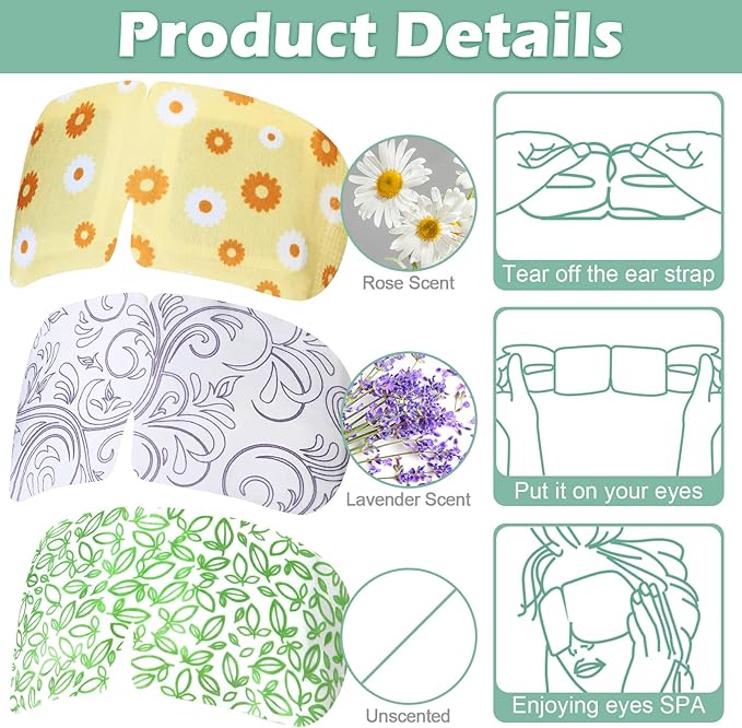 24 packs steam eye mask