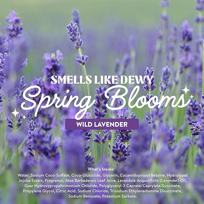 Cleancult Liquid Hand Soap Refills - Wild Lavender - Moisturizes Dry & Sensitive Skin -Made with Aloe Vera & Lavender Essential Oils - Eco Friendly - Paper-Based Packaging - 32 oz/3 Pack