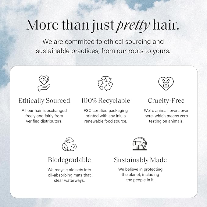 Luxy 100% Remy Human Hair Extensions for Thin Hair Thinning Hair Fill-Ins – 6 Seamless Wefts Multi-Dimensional Color Blend - Natural-Looking Volume & Coverage 95 grams 20" Dimensional Cream Blonde