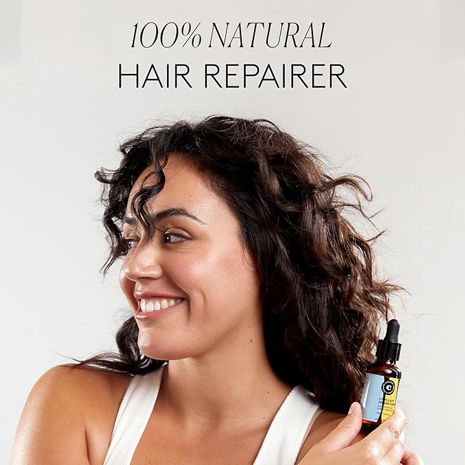 COCUNAT - Argan Hair Serum - 100% Natural Repairing Oils - For All Hair Types - Dry and Damaged - Nourishes and Moisturises - Silicone Free - 30 ml