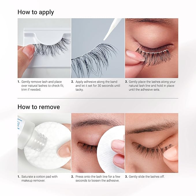 KISS So Wispy, False Eyelashes, 'Style #01', 14mm, Includes 5 Pairs Of Lashes, Easy to Apply, Reusable Lash Clusters
