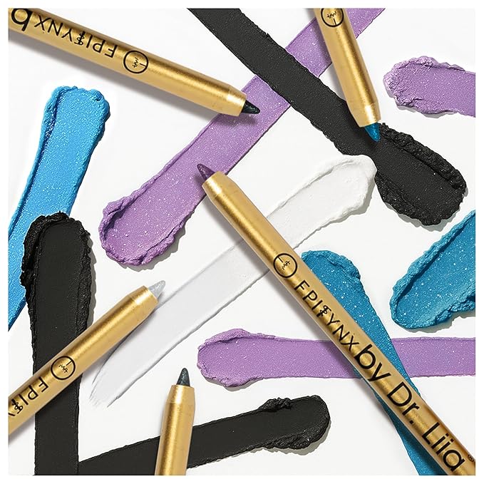 EPILYNX Eyeliner Pencil - Long Lasting Smudge Proof & Waterproof Eyeliner Pencil - Eye Liner Pencils - Hypoallergenic, Vegan, Gluten-Free Eye Pencil - Gift Set, 1.2ml