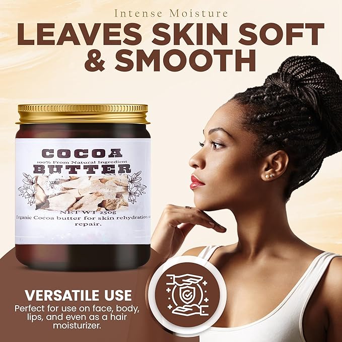 Cocoa Butter for Skin Care, Moisturizing