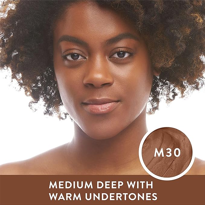 Mented Cosmetics Stick Foundation Make Up, Concealer & Contour Stick for Medium Deep Skin, Cream Foundation for Black Women Makeup, Vegan and Cruelty Free, M30