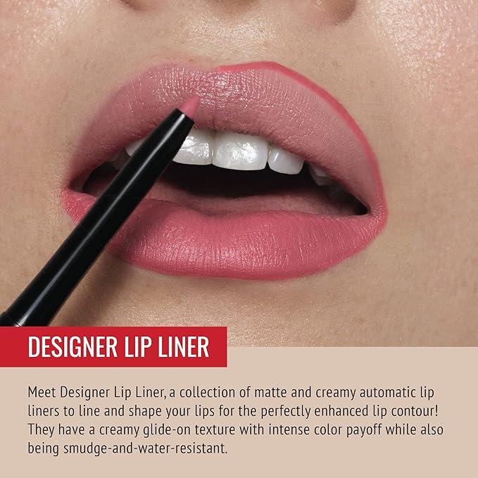 Runway Rogue Designer Liner Lip Pencil, Matte Blush-Pink Lip