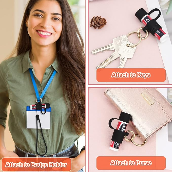 Desing Wish 2 PCS Silicone Lip Black