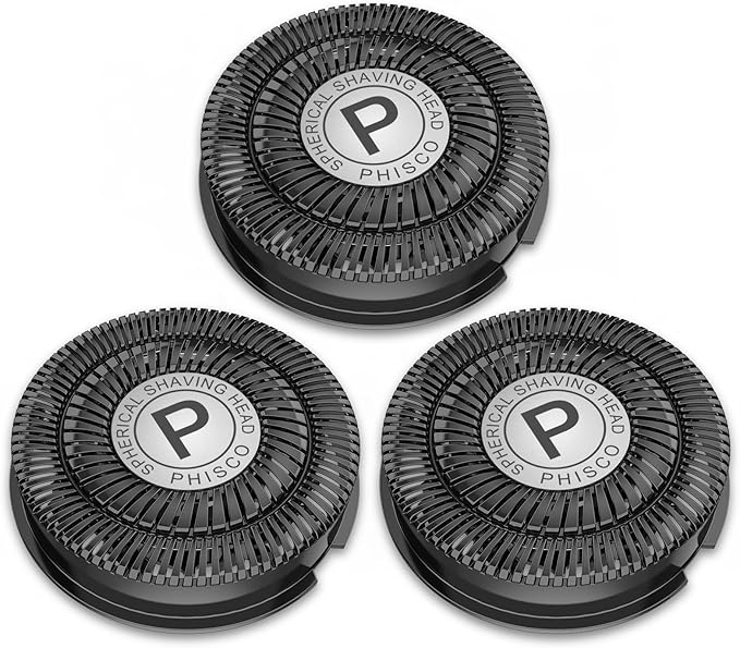 Phisco 8112 Titanium-Coated Razor Blades for Sensitive Skin, Hypoallergenic, Sharp and Durable