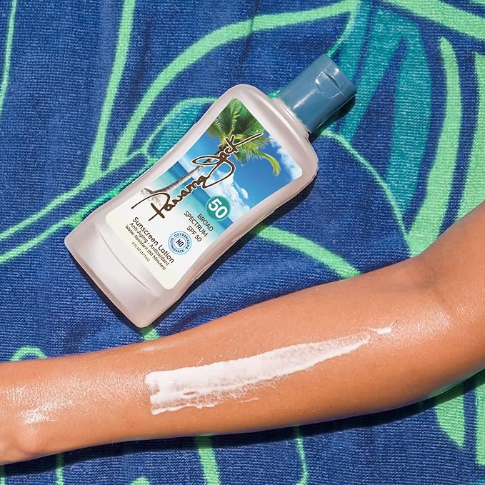 Panama Jack Sunscreen Suntan Lotion - SPF 50, Broad Spectrum UVA/UVB Protection, PABA, Paraben, Gluten & Cruelty Free, 6 FL OZ (Pack of 6)