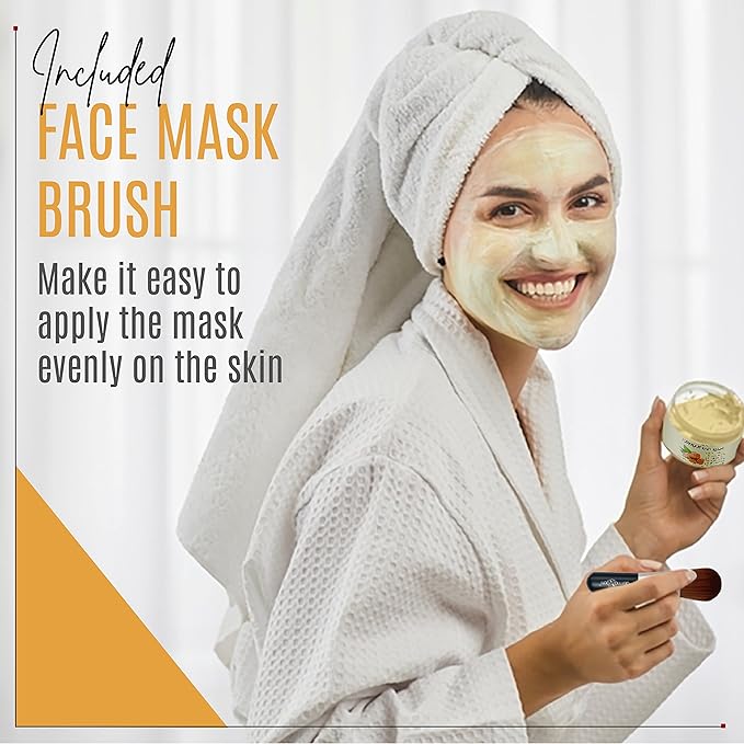 DERMAXGEN Glow Boosting Moisturizer- Anti-Aging, Reduce Acne, Dark Spot Remover, Hydrates & Controlling Oil & Refining Pores Turmeric Mask - Set of 4 (Turmeric Complete Set)