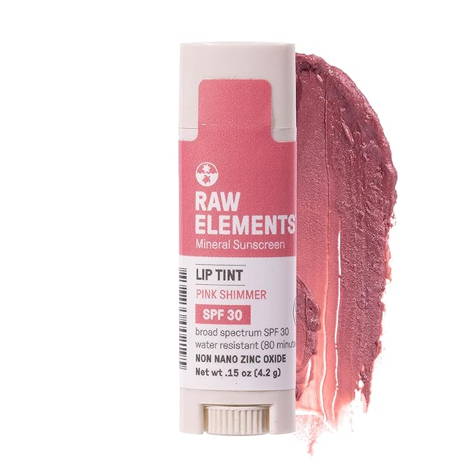 Raw Elements Organic Pink Lip Shimmer