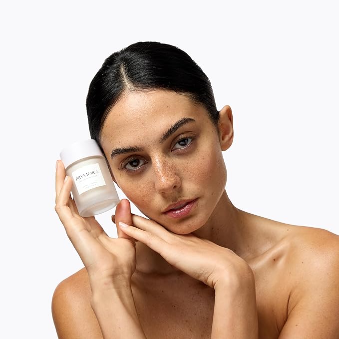 PRYMORA Silky Ceramide Cream | Protect + Revitalize | Restores Skin Barrier & Hydrates, Peptides & Glow-Boosting Nutrients | Fragrance-Free